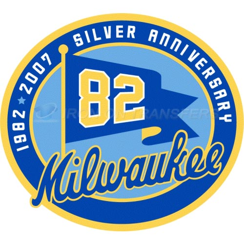 Milwaukee Brewers Iron-on Stickers (Heat Transfers)NO.1714